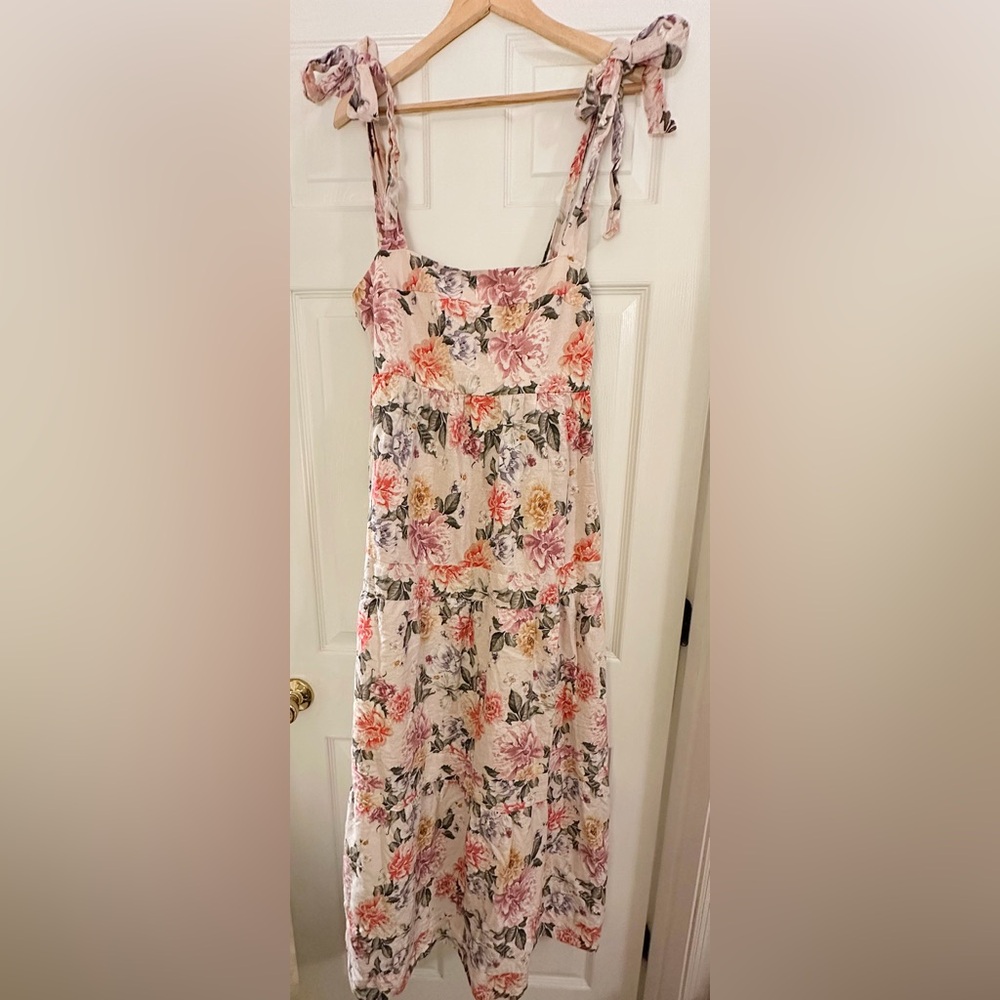 COPY - House of Harlow Floral Linen Maxi Large